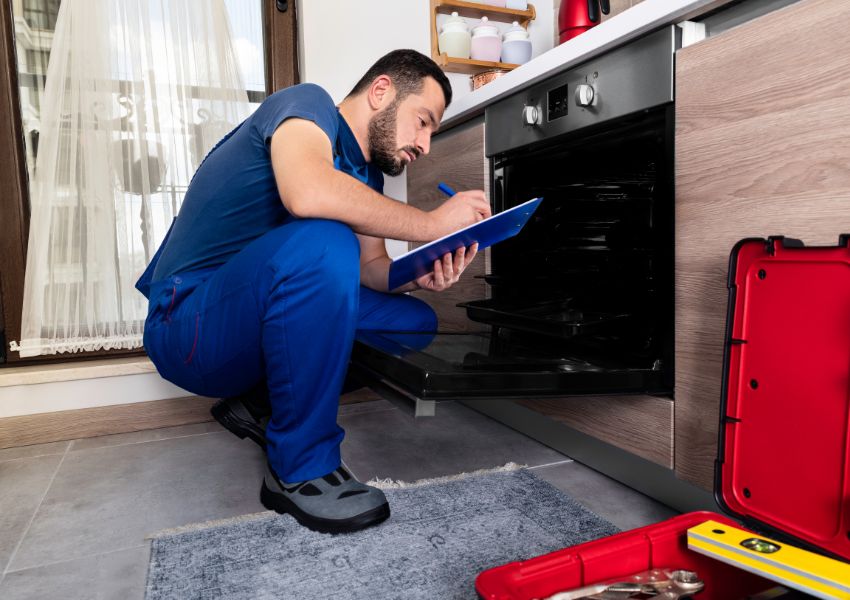 contractor%20inspecting%20an%20oven%20and%20checking%20things%20off%20on%20a%20clipboard contractor%20inspecting%20an%20oven%20and%20checking%20things%20off%20on%20a%20clipboard
